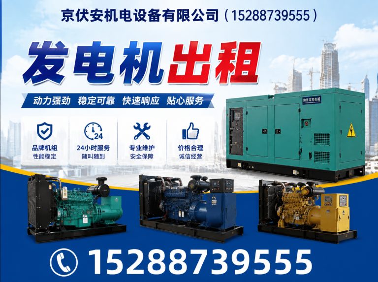 三门峡发电车出租展示图