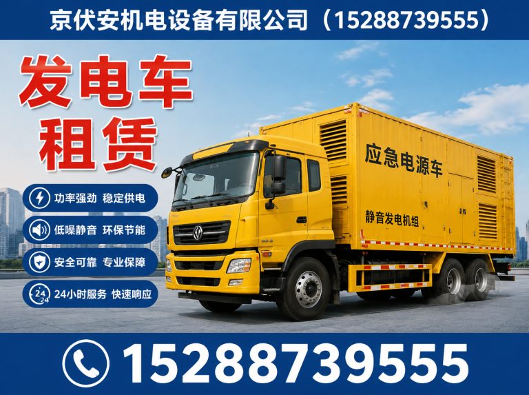 三门峡应急发电机出租展示图